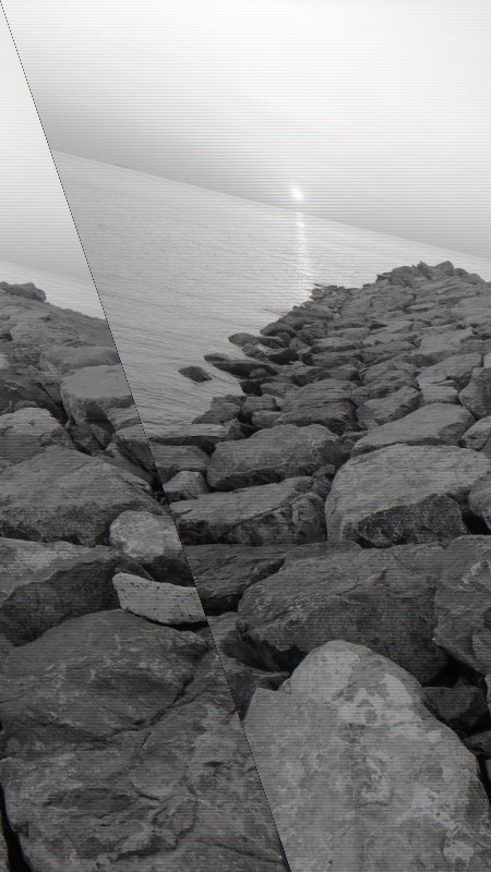 Shoreline Rock Arrangement - project photograph 1