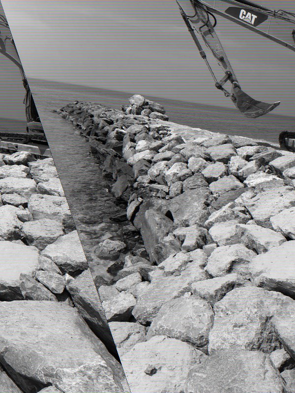 Shoreline Rock Arrangement - project photograph 4