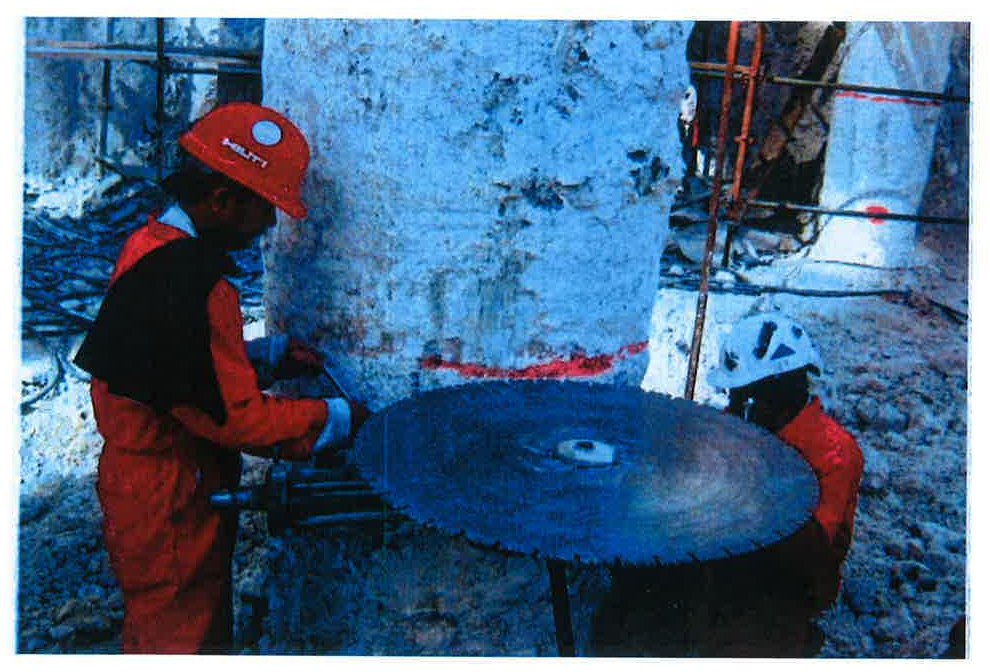 Concrete Cutting and Removal - project photograph 2