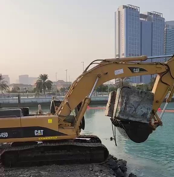 Mina Zayed Harbour project photograph