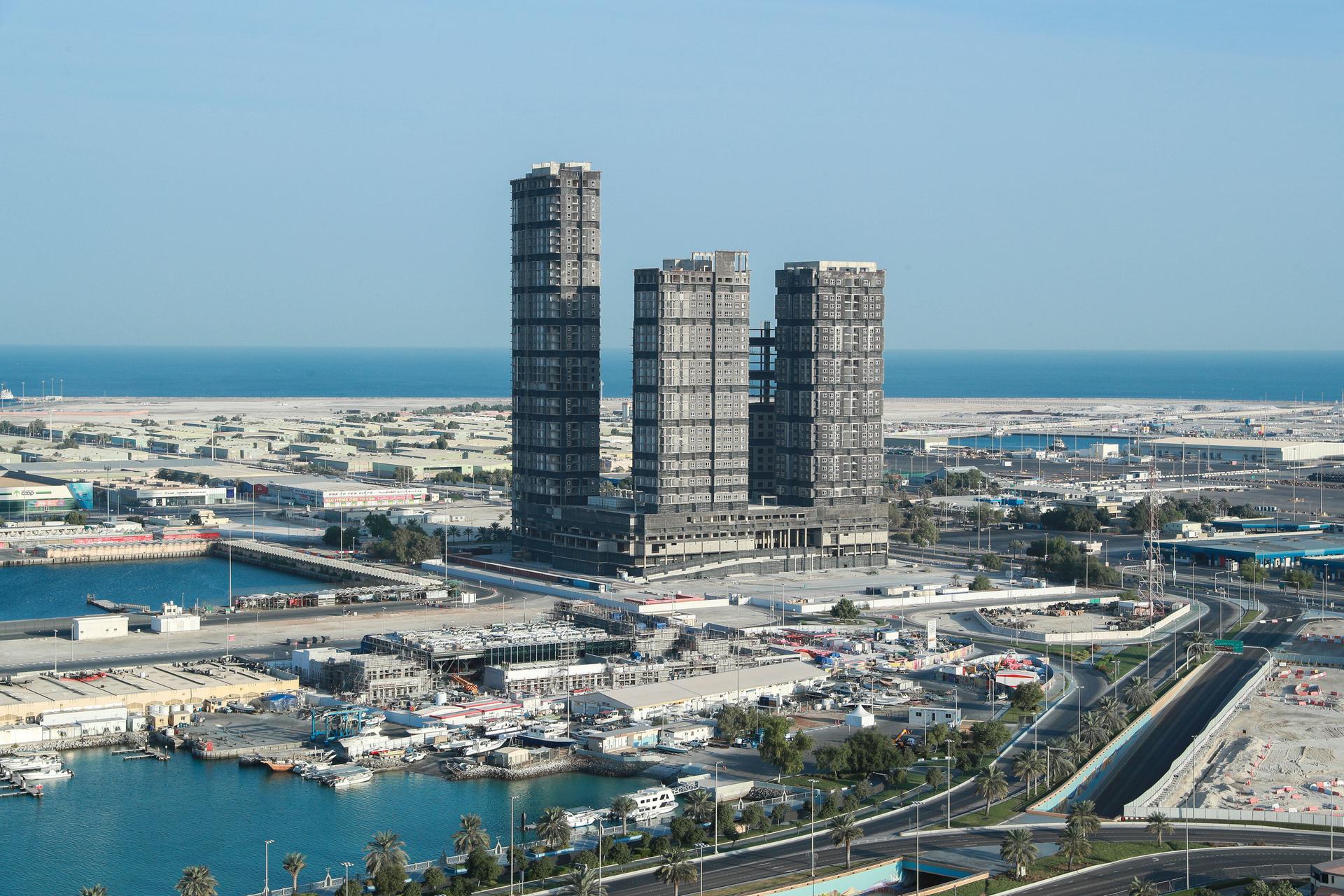 Mina Plaza Demolition project photograph