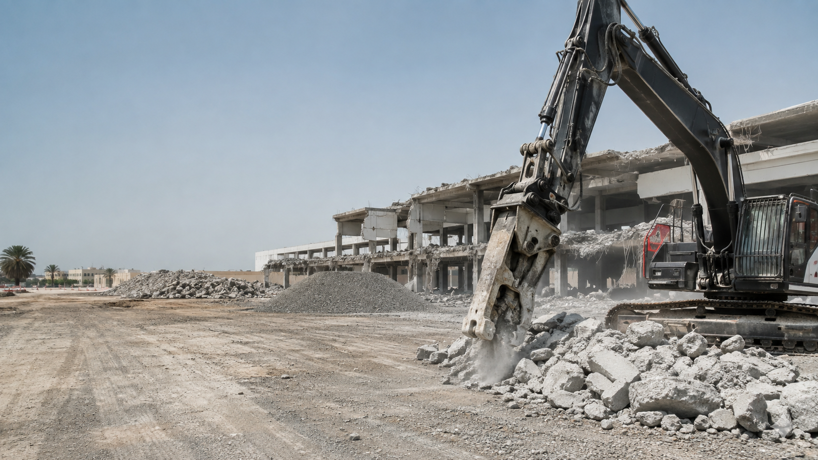 KMART Abu Dhabi Demolition project